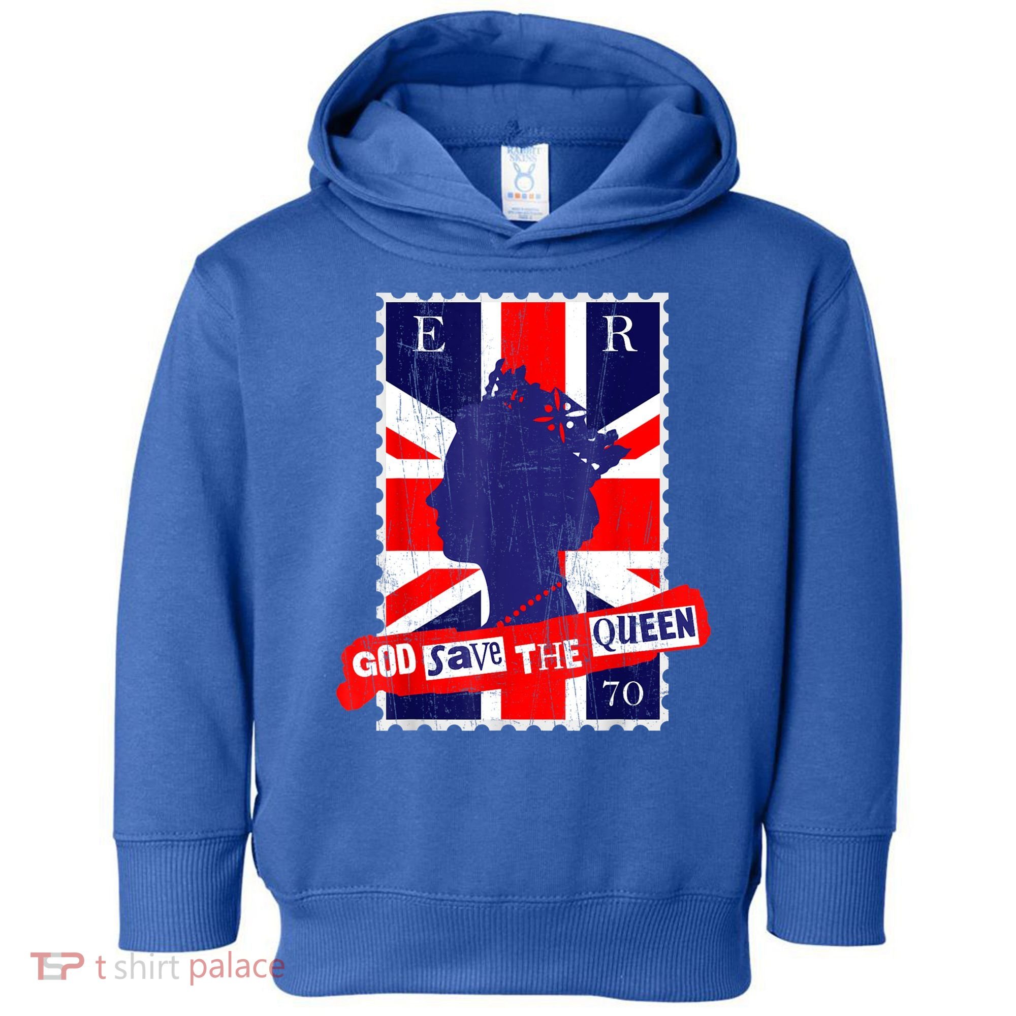 QUEEN'S PLATINUM JUBILEE GOD SAVE THE QUEEN Toddler Hoodie