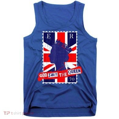QUEEN'S PLATINUM JUBILEE GOD SAVE THE QUEEN Tank Top