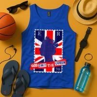 QUEEN'S PLATINUM JUBILEE GOD SAVE THE QUEEN Tank Top thumb 4