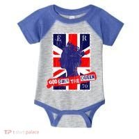 QUEEN'S PLATINUM JUBILEE GOD SAVE THE QUEEN Infant Baby Jersey Bodysuit thumb 0
