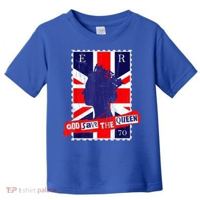 QUEEN'S PLATINUM JUBILEE GOD SAVE THE QUEEN Toddler T-Shirt