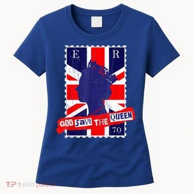 QUEEN'S PLATINUM JUBILEE GOD SAVE THE QUEEN Women's T-Shirt