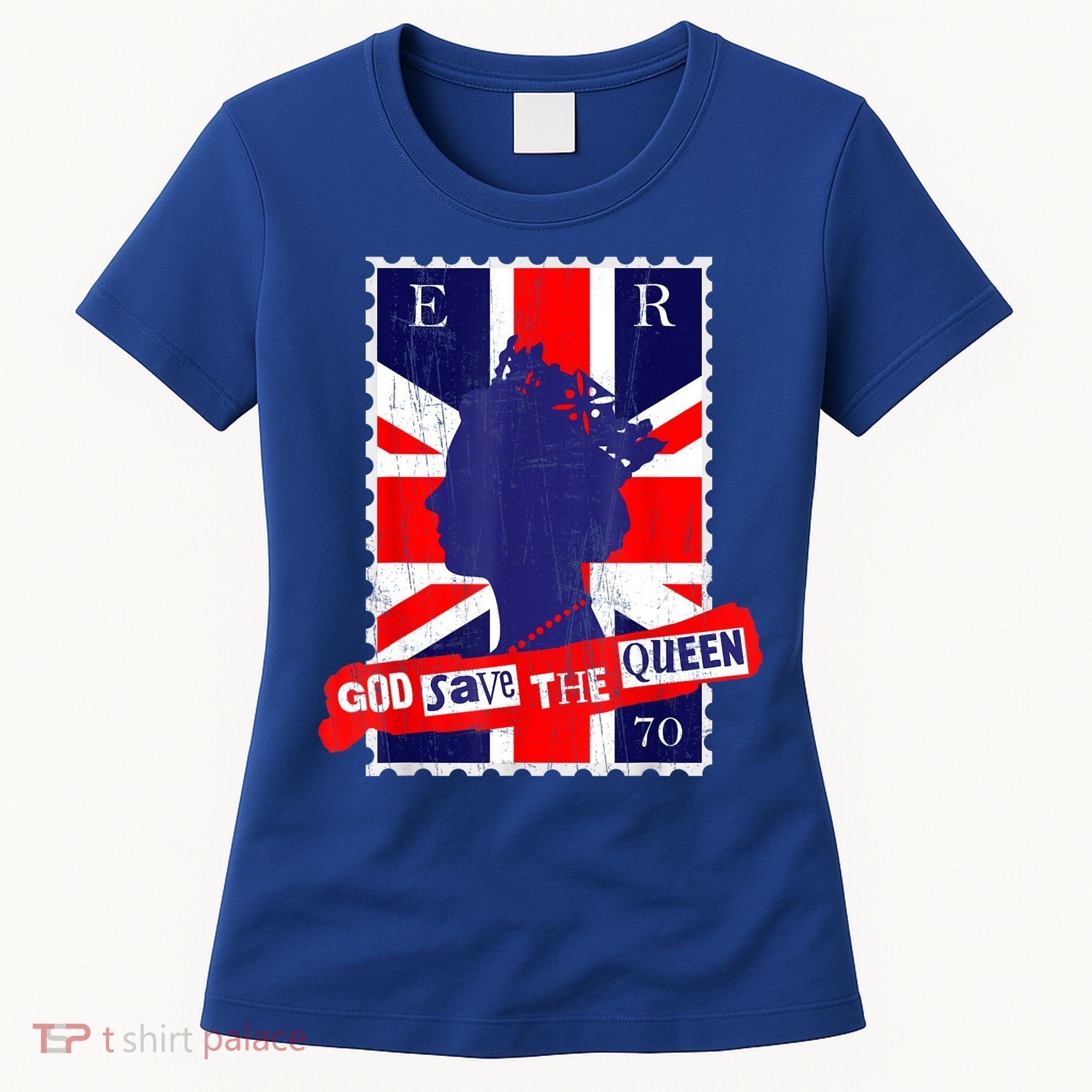QUEEN'S PLATINUM JUBILEE GOD SAVE THE QUEEN Women's T-Shirt