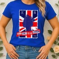 QUEEN'S PLATINUM JUBILEE GOD SAVE THE QUEEN Women's T-Shirt thumb 2