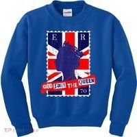 QUEEN'S PLATINUM JUBILEE GOD SAVE THE QUEEN Kids Sweatshirt thumb 0