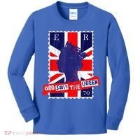 QUEEN'S PLATINUM JUBILEE GOD SAVE THE QUEEN Kids Long Sleeve Shirt thumb 0