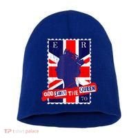 QUEEN'S PLATINUM JUBILEE GOD SAVE THE QUEEN Short Acrylic Beanie thumb 0