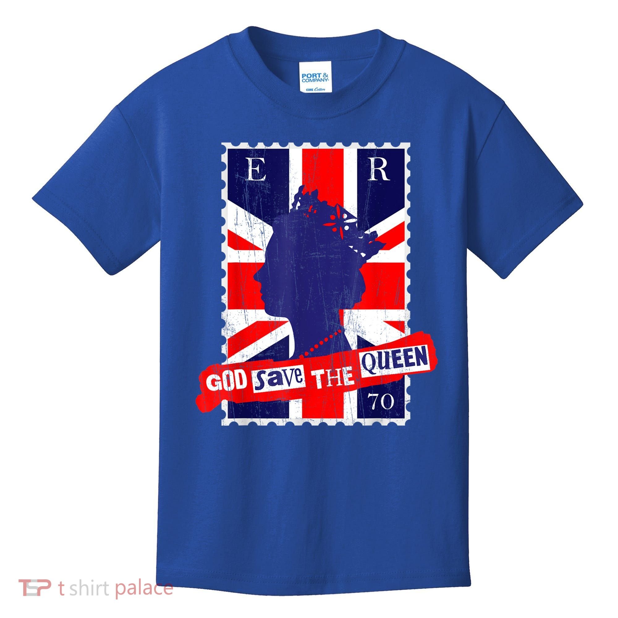 QUEEN'S PLATINUM JUBILEE GOD SAVE THE QUEEN Kids T-Shirt