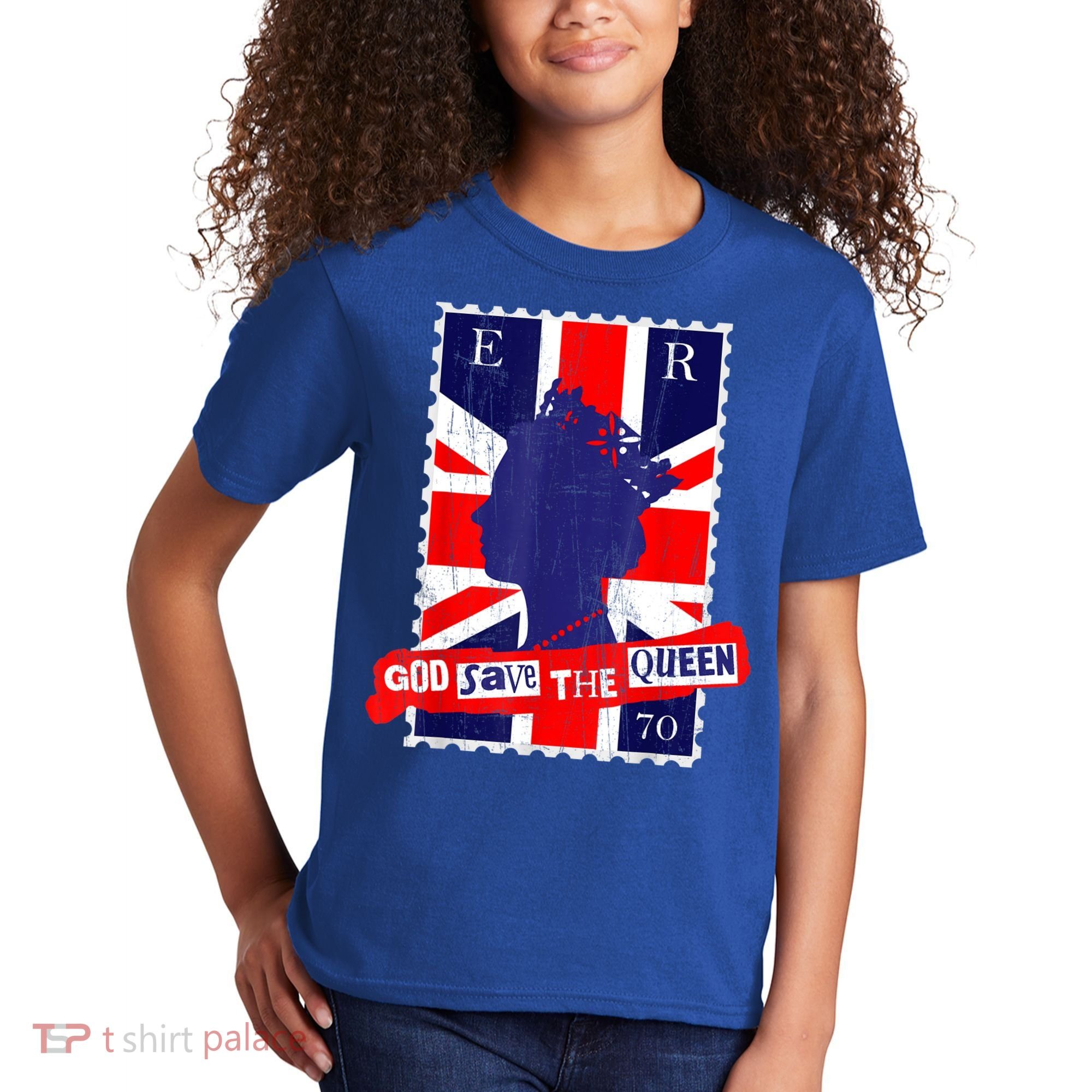 QUEEN'S PLATINUM JUBILEE GOD SAVE THE QUEEN Kids T-Shirt