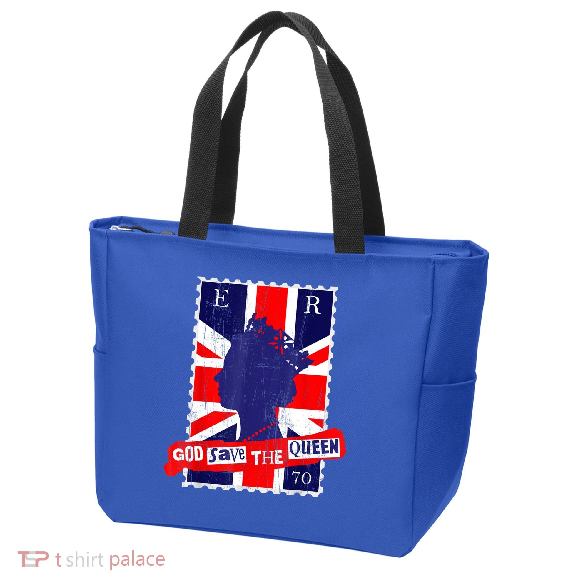 QUEEN'S PLATINUM JUBILEE GOD SAVE THE QUEEN Tote Bag