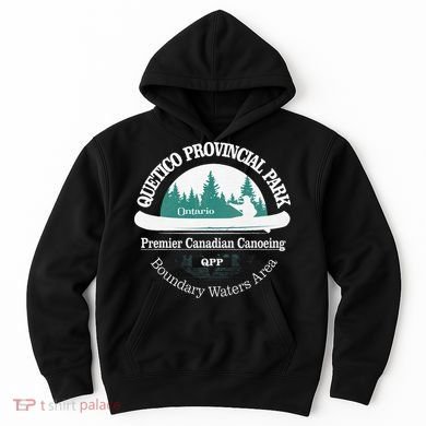 Quetico Provincial Park Ontario Canoe Camping Hoodie