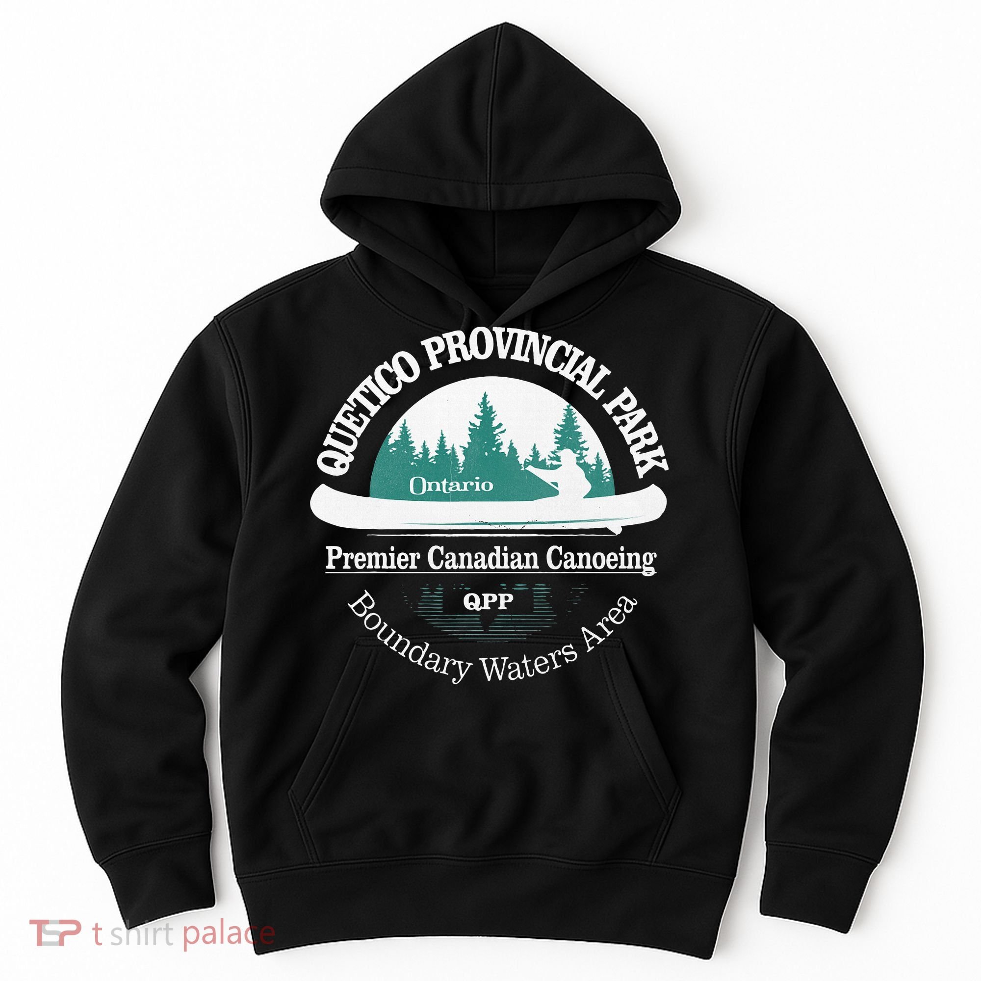 Quetico Provincial Park Ontario Canoe Camping Hoodie