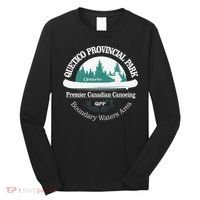 Quetico Provincial Park Ontario Canoe Camping Long Sleeve Shirt thumb 0