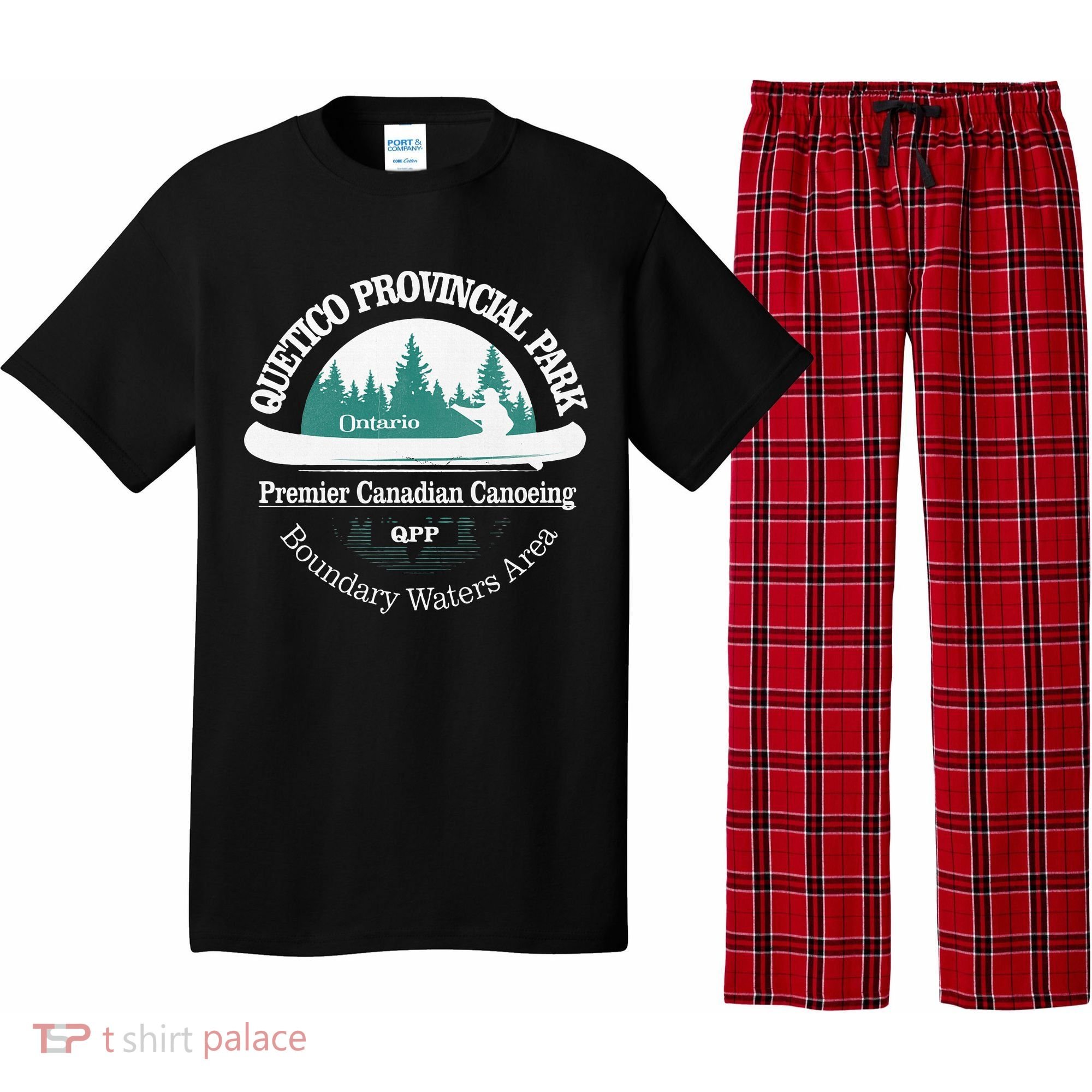 Quetico Provincial Park Ontario Canoe Camping Pajama Set