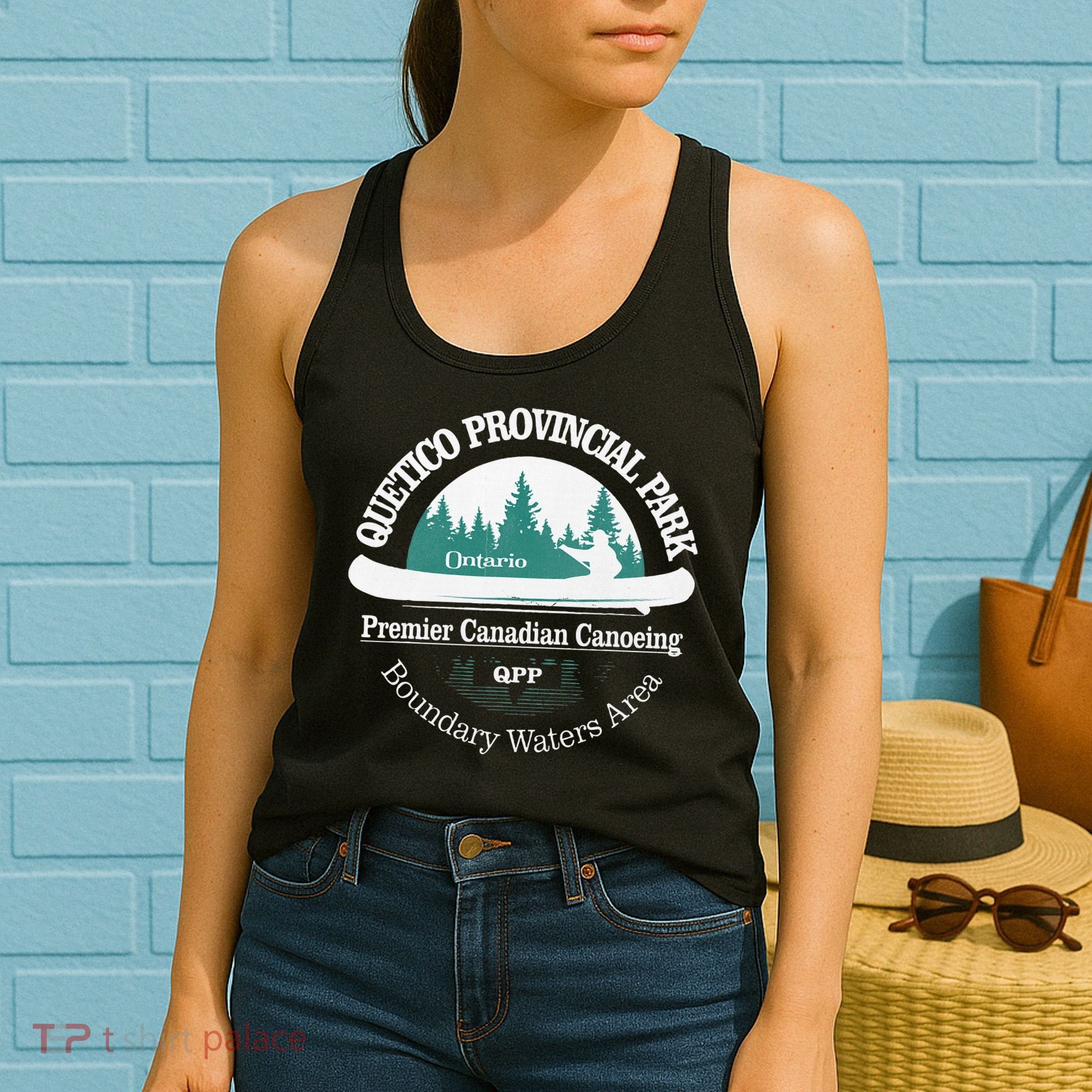 Quetico Provincial Park Ontario Canoe Camping Women's Tank Top
