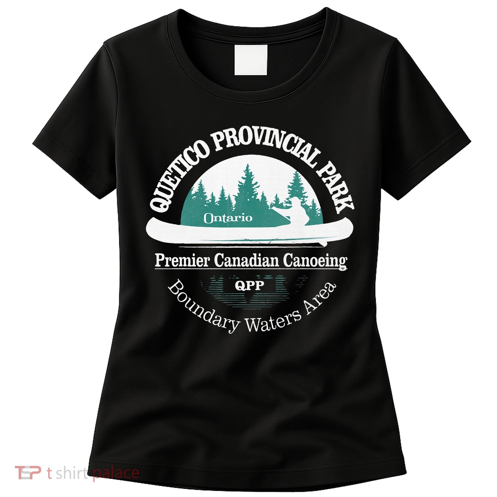Quetico Provincial Park Ontario Canoe Camping Women's T-Shirt