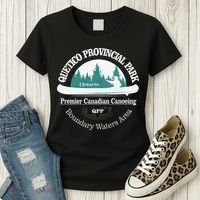 Quetico Provincial Park Ontario Canoe Camping Women's T-Shirt thumb 3