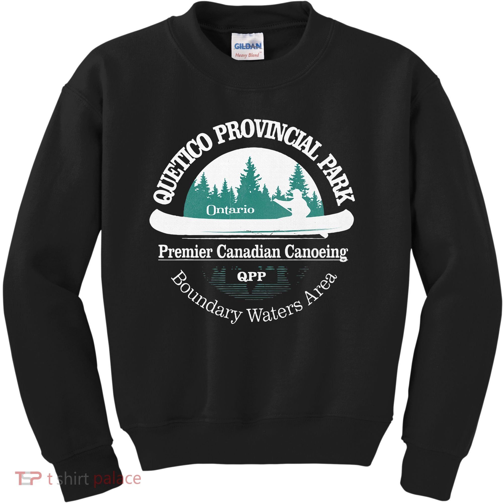 Quetico Provincial Park Ontario Canoe Camping Kids Sweatshirt