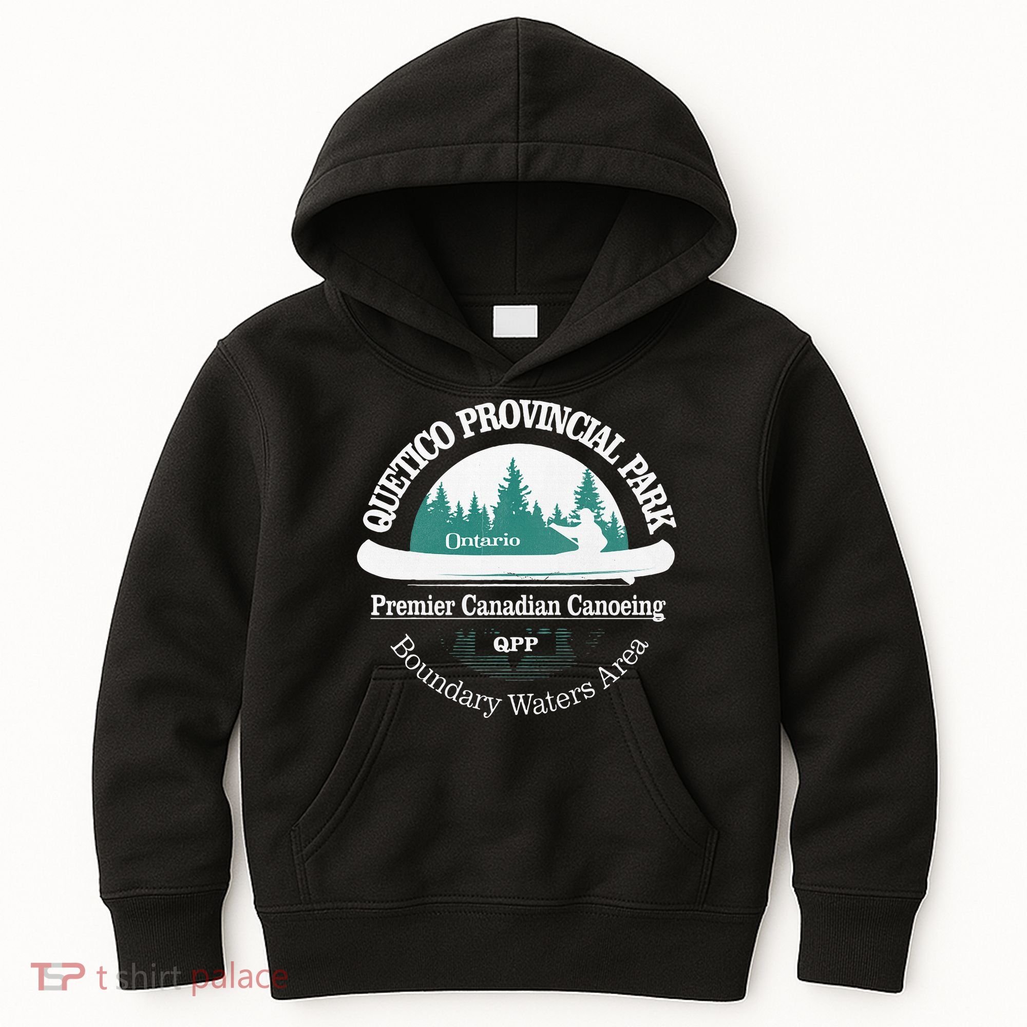 Quetico Provincial Park Ontario Canoe Camping Kids Hoodie