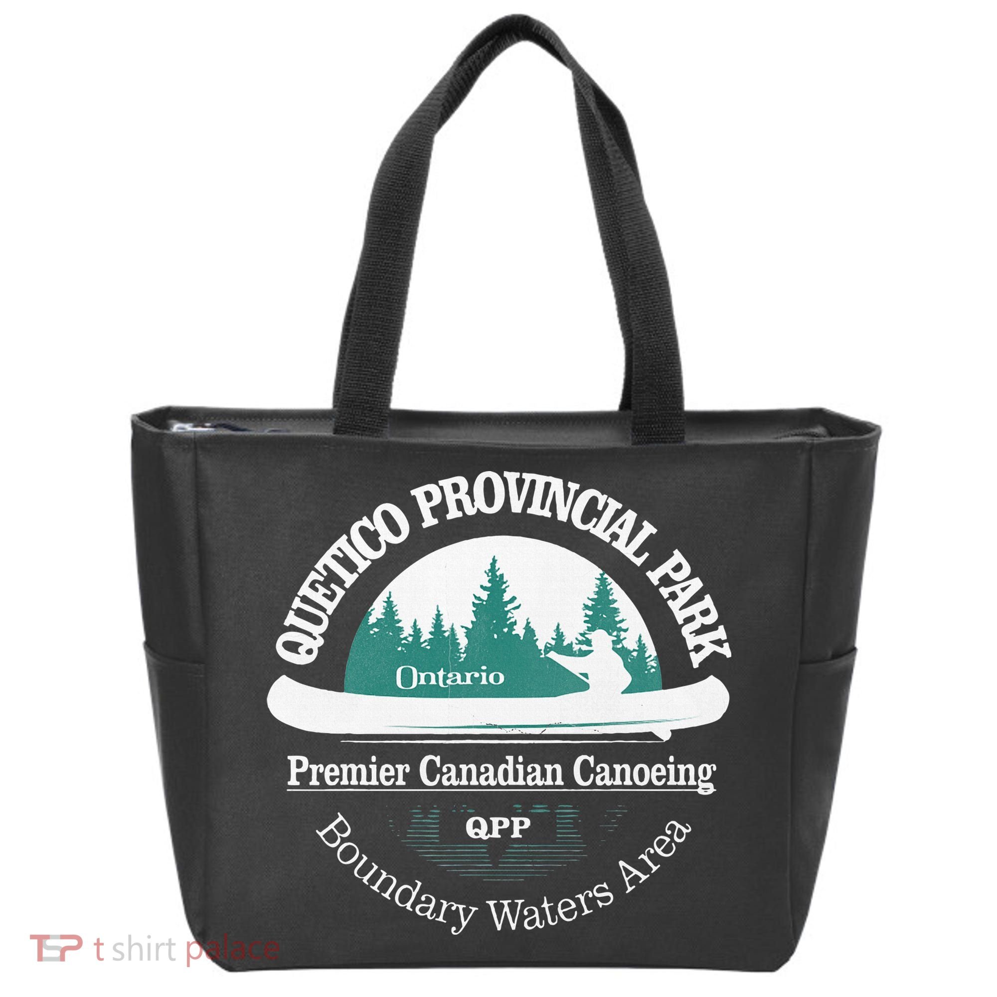 Quetico Provincial Park Ontario Canoe Camping Tote Bag