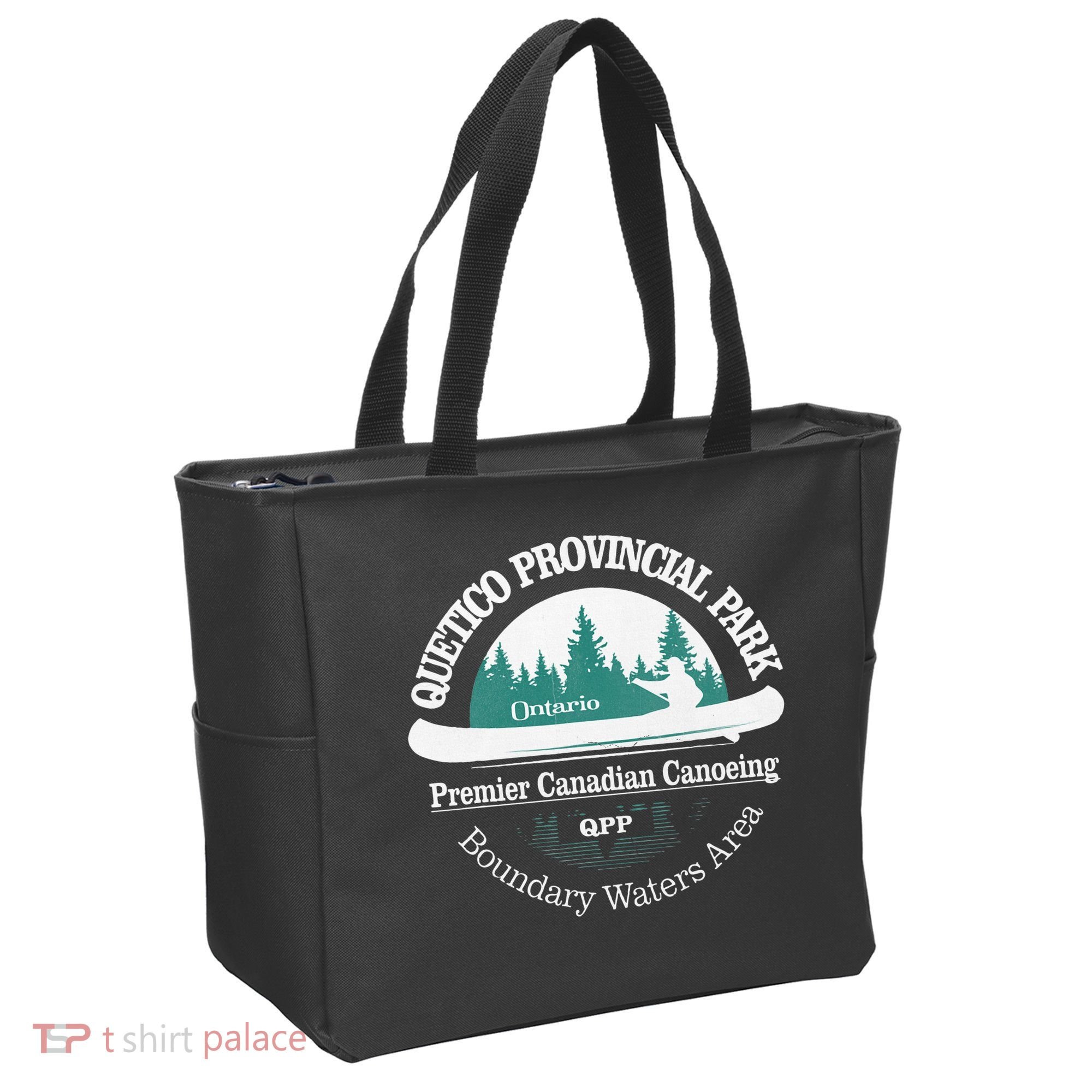 Quetico Provincial Park Ontario Canoe Camping Tote Bag