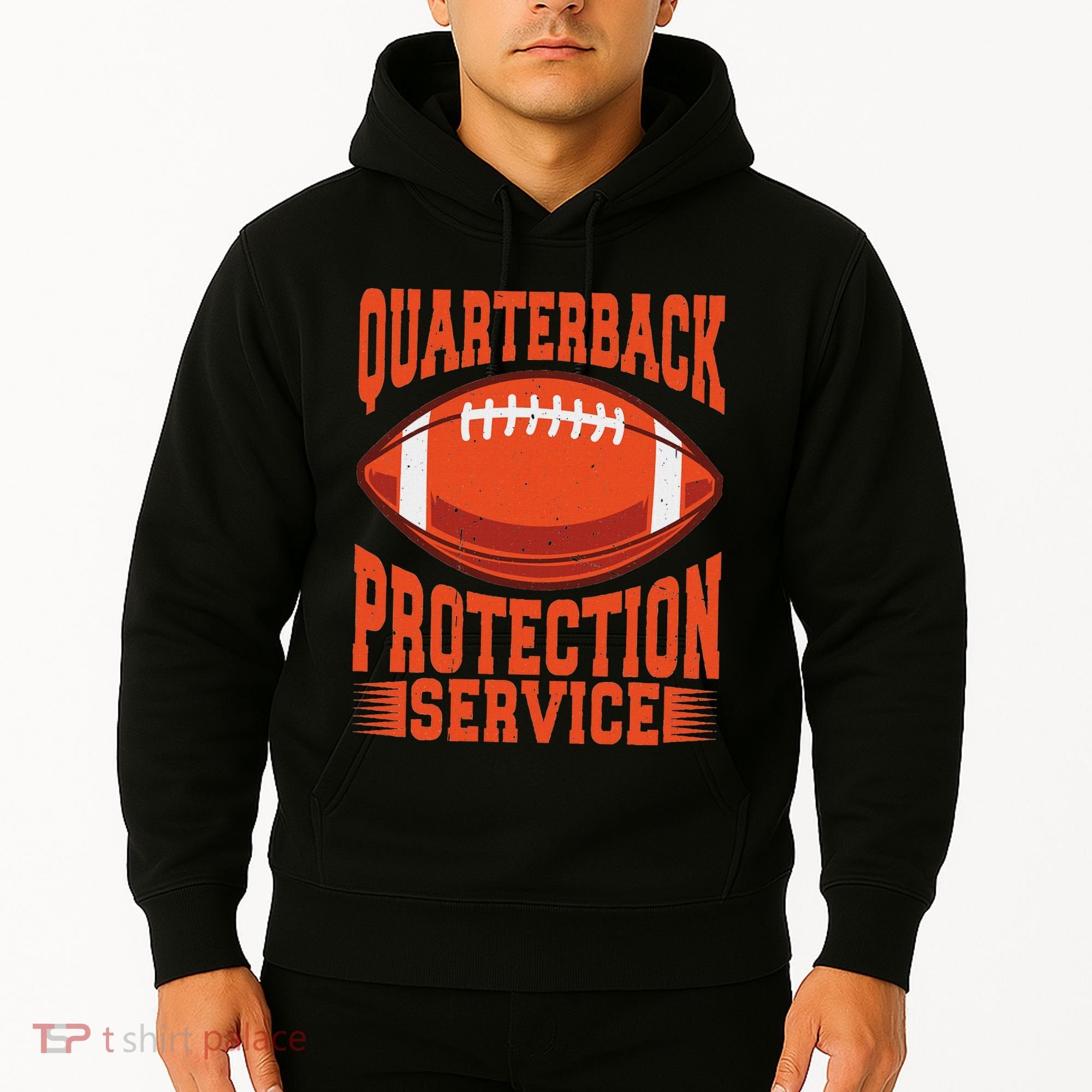 Quarterback Protection Service Hoodie