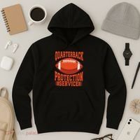 Quarterback Protection Service Hoodie thumb 3