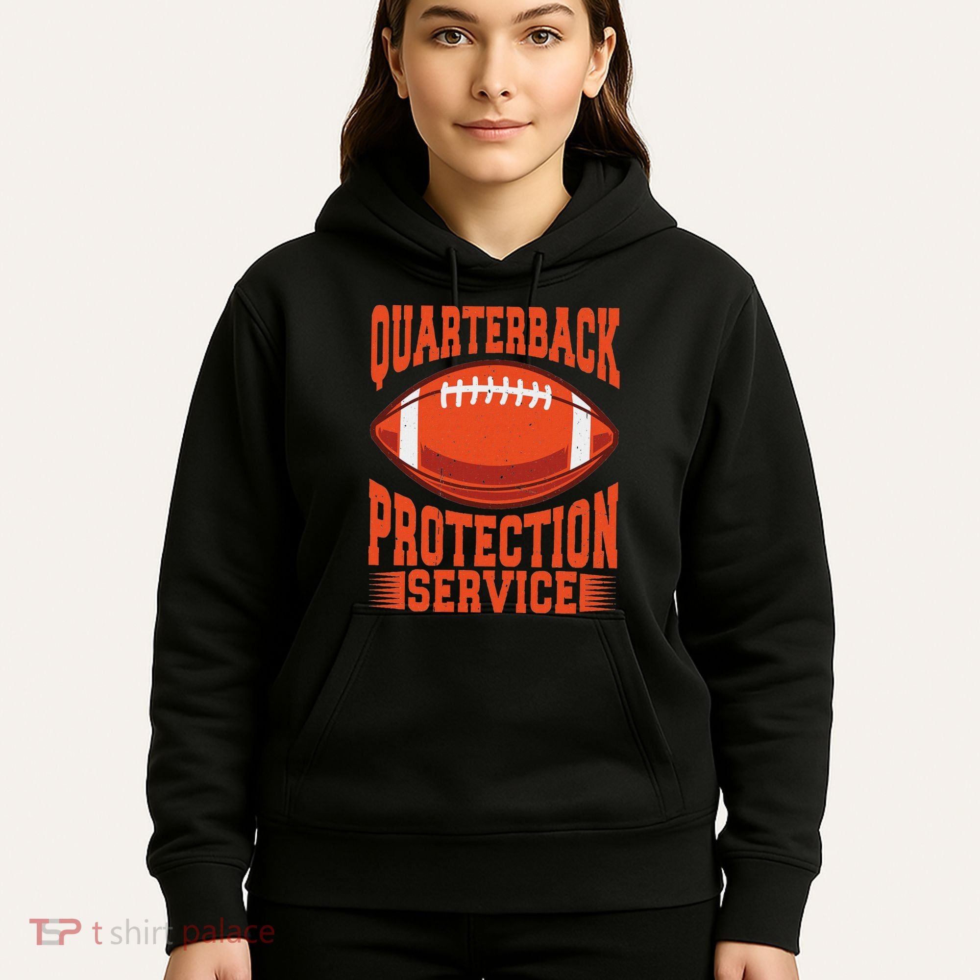 Quarterback Protection Service Hoodie