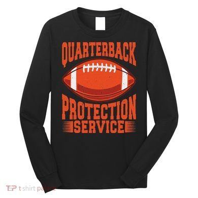 Quarterback Protection Service Long Sleeve Shirt