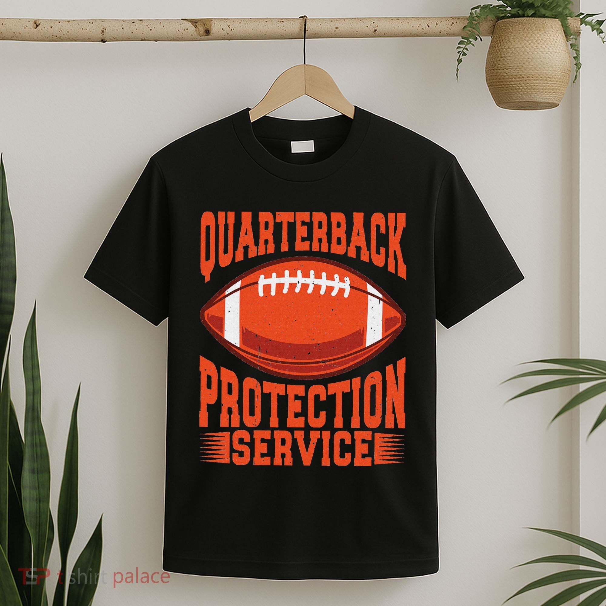 Quarterback Protection Service T-Shirt