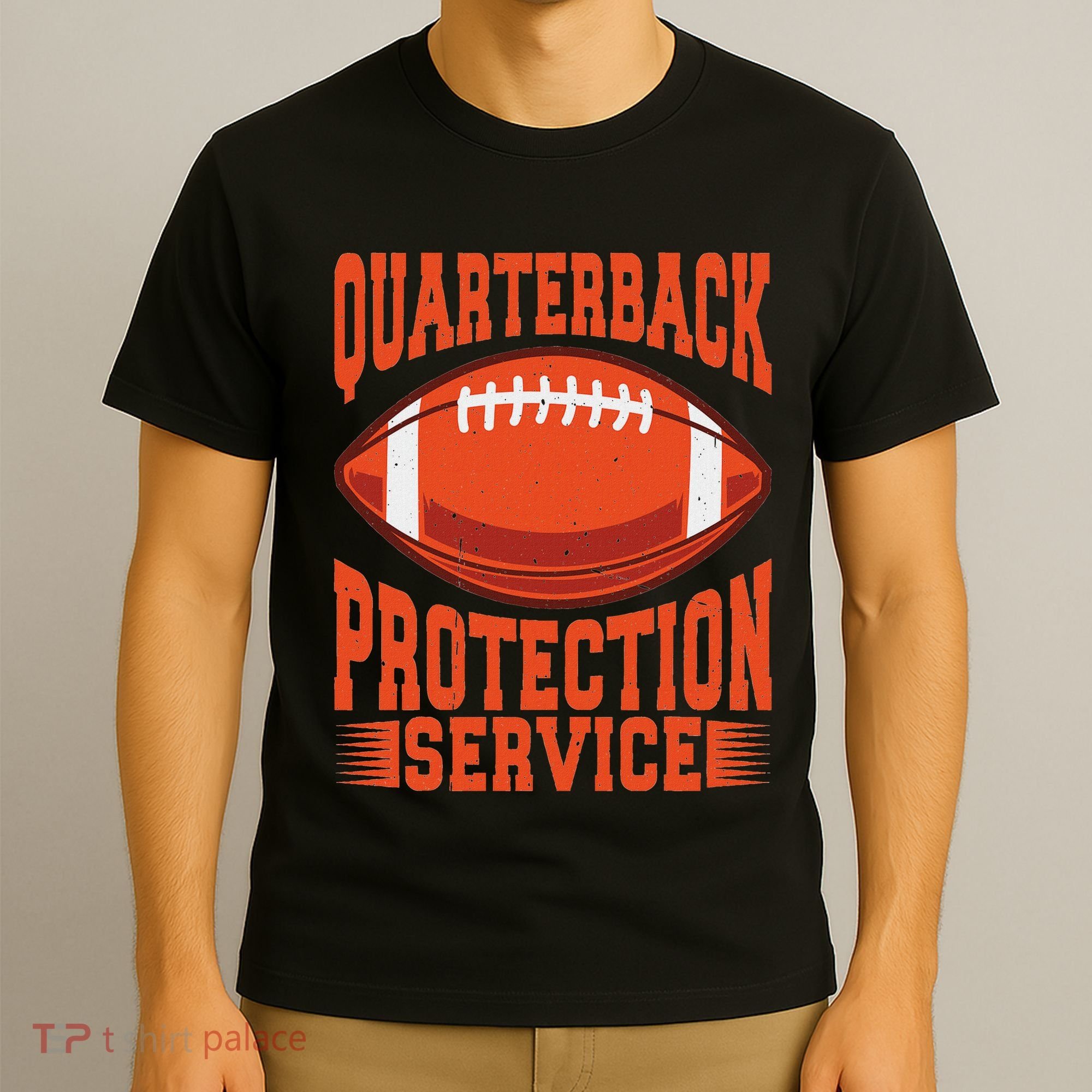 Quarterback Protection Service T-Shirt