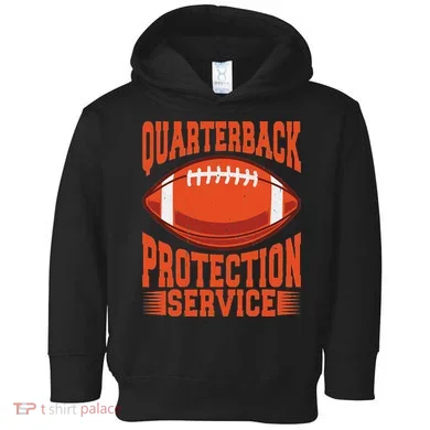 Quarterback Protection Service Toddler Hoodie