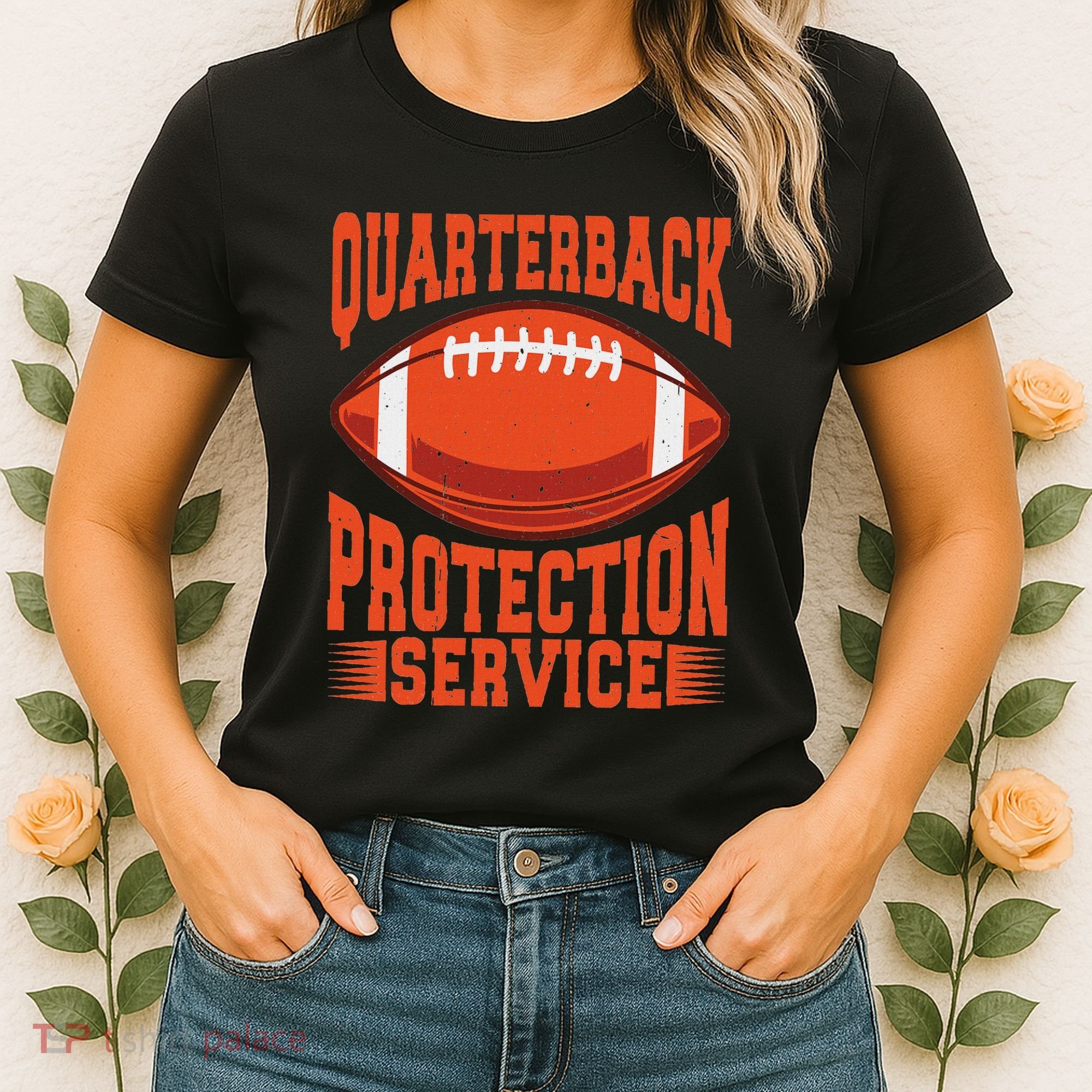 Quarterback Protection Service Women's T-Shirt