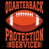 Quarterback Protection Service Kids Hoodie thumb 5