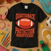 Quarterback Protection Service Kids T-Shirt thumb 3
