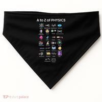 Quantum Physics String Theory Physics Student Science USA-Made Doggie Bandana thumb 0