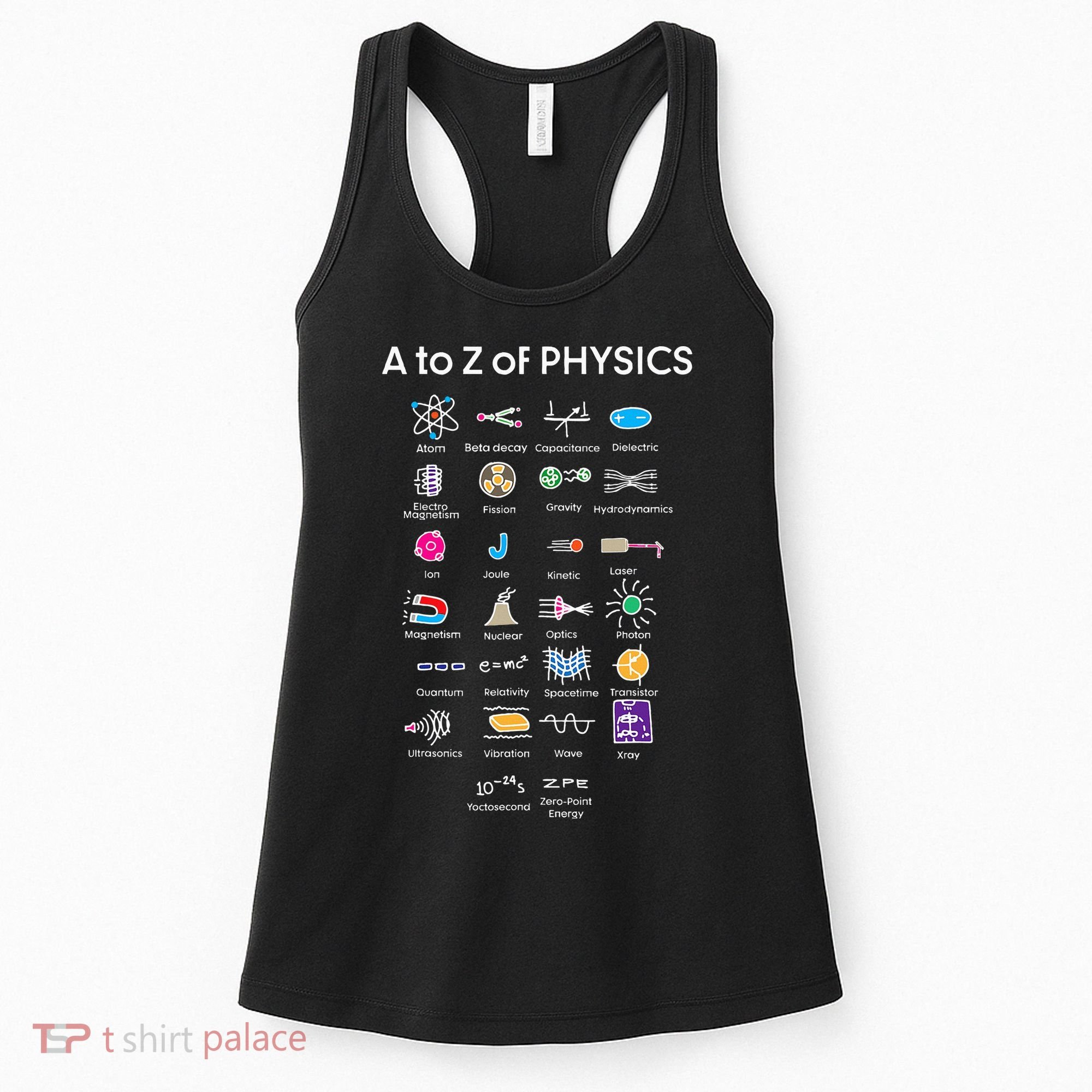 Quantum Physics String Theory Physics Student Science Women's Tank Top