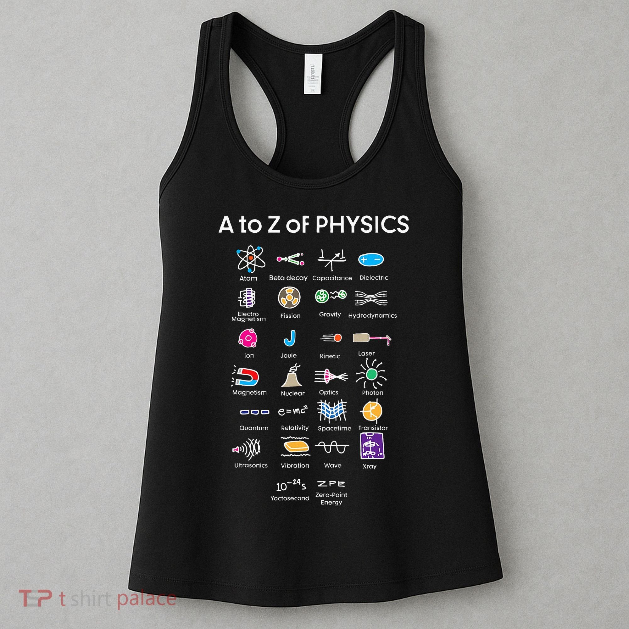 Quantum Physics String Theory Physics Student Science Women's Tank Top