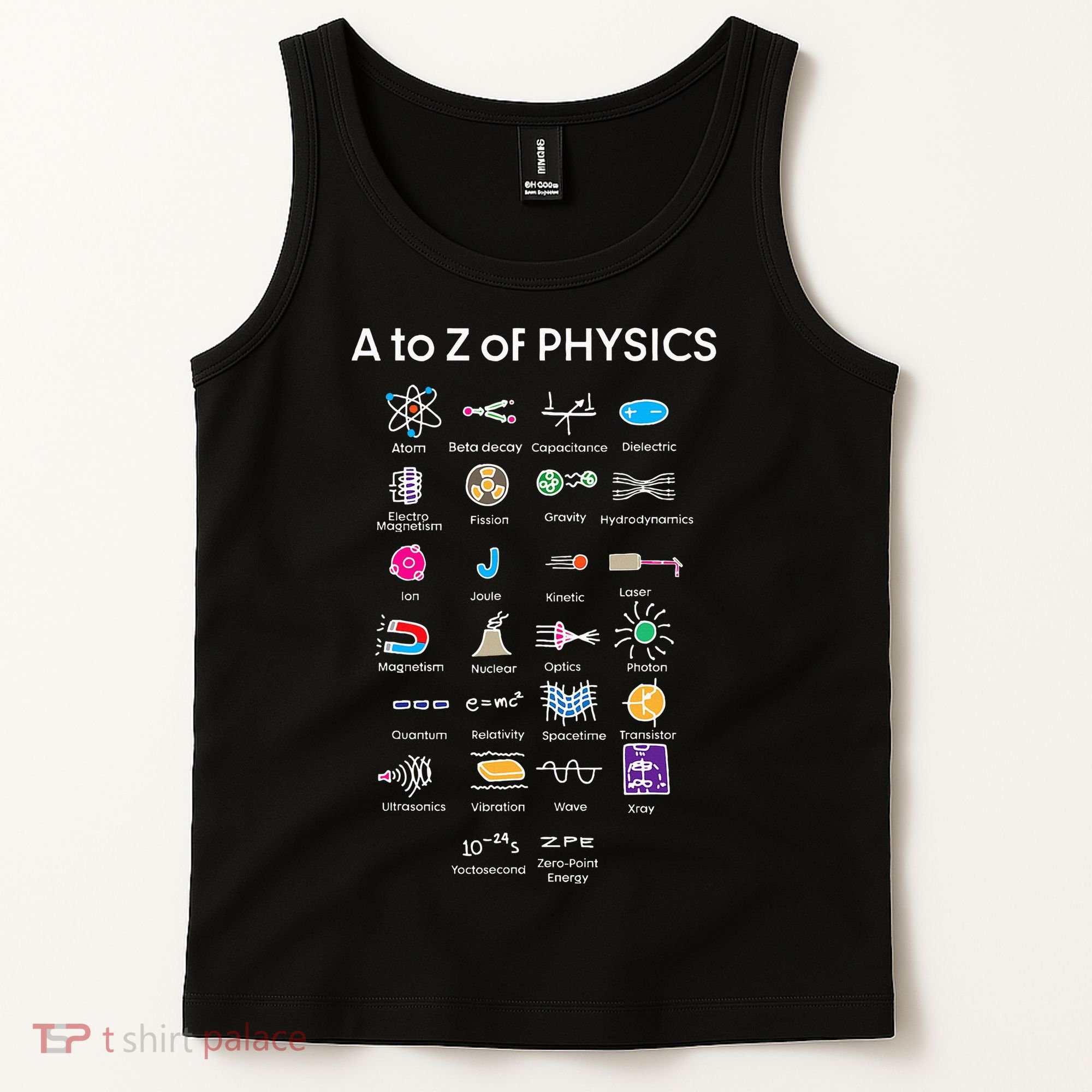 Quantum Physics String Theory Physics Student Science Tank Top