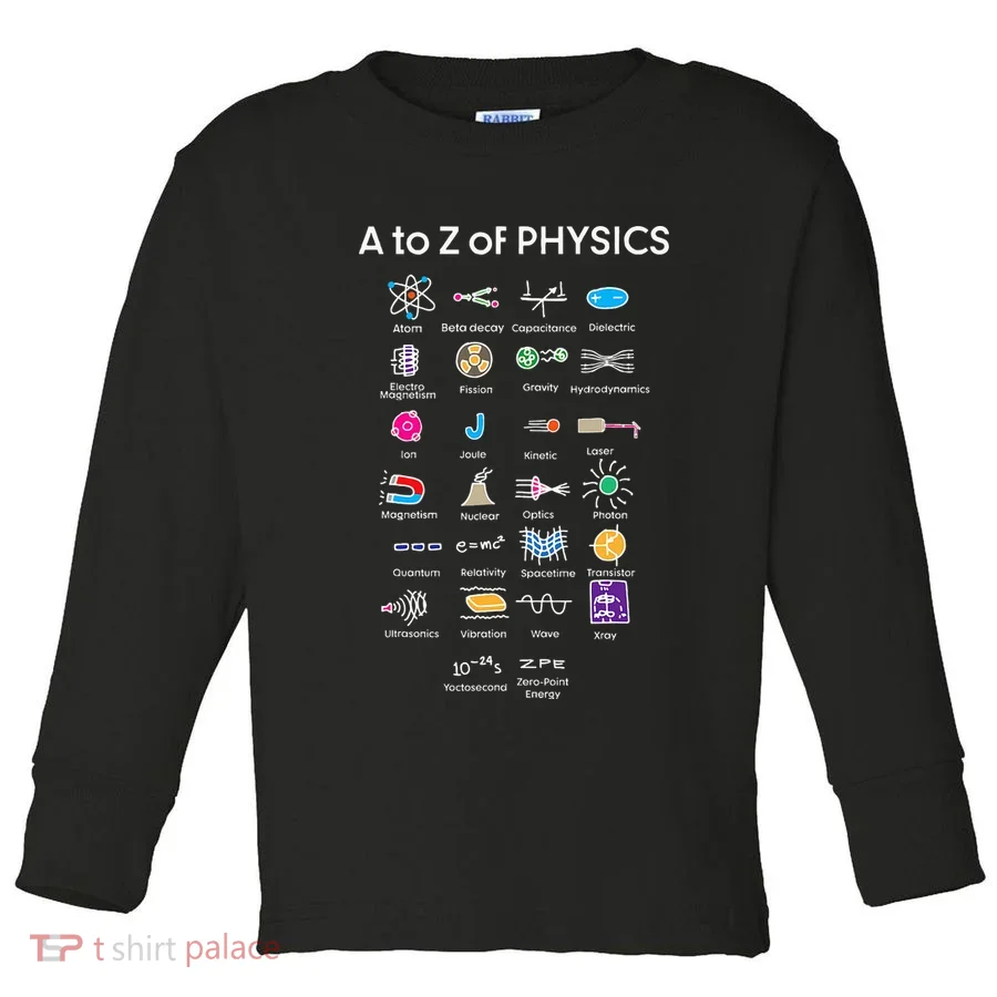 Quantum Physics String Theory Physics Student Science Toddler Long Sleeve