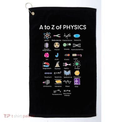 Quantum Physics String Theory Physics Student Science Golf Towel