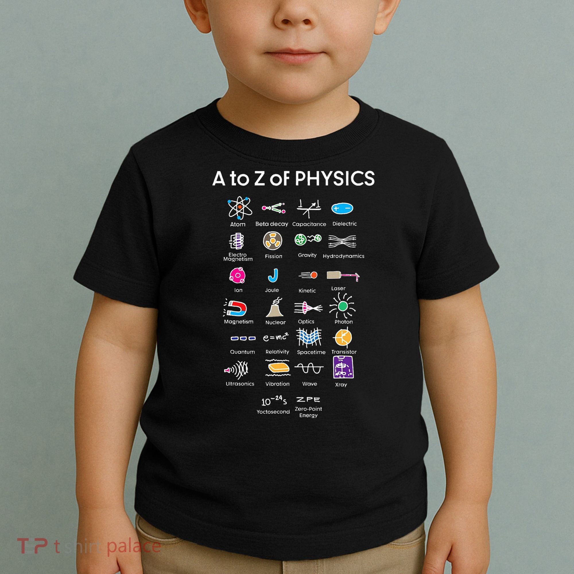 Quantum Physics String Theory Physics Student Science Toddler T-Shirt