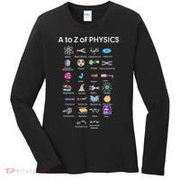Quantum Physics String Theory Physics Student Science Women's Long Sleeve Shirt thumb 0