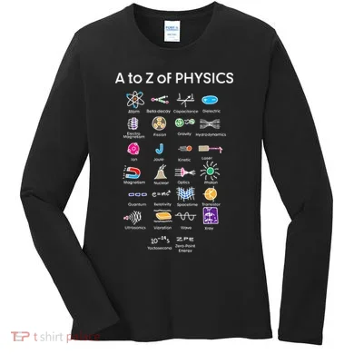 Quantum Physics String Theory Physics Student Science Women's Long Sleeve Shirt