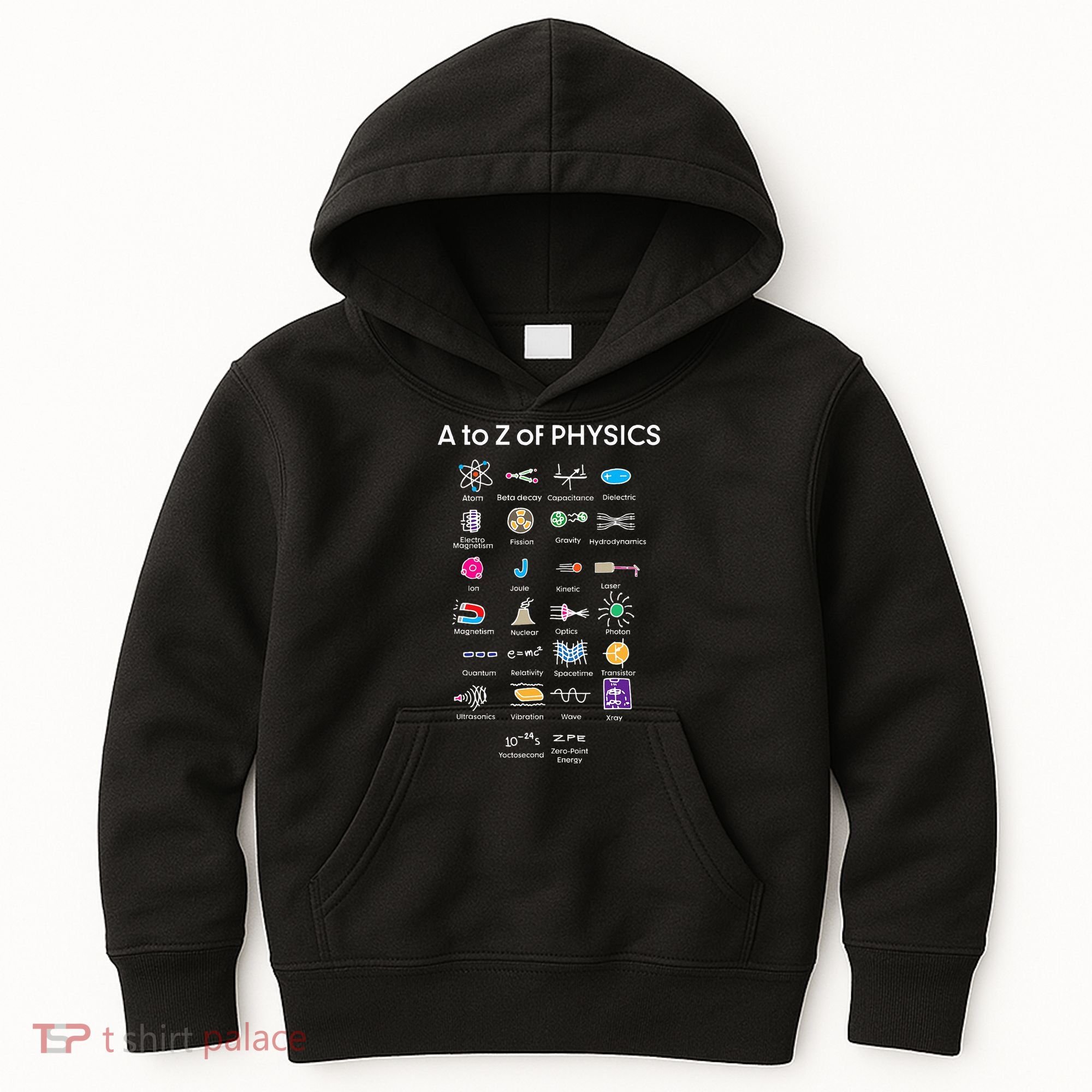 Quantum Physics String Theory Physics Student Science Kids Hoodie