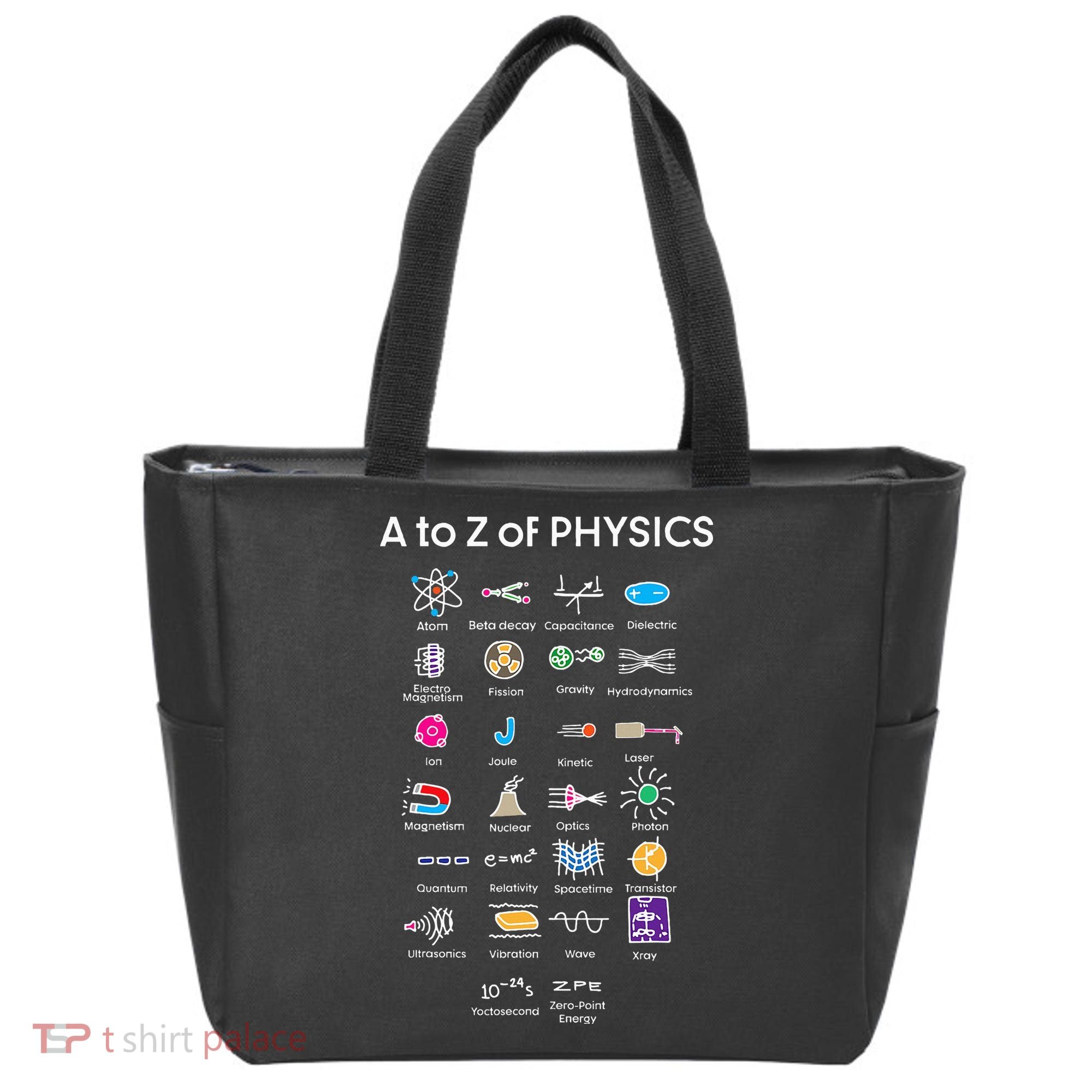 Quantum Physics String Theory Physics Student Science Tote Bag