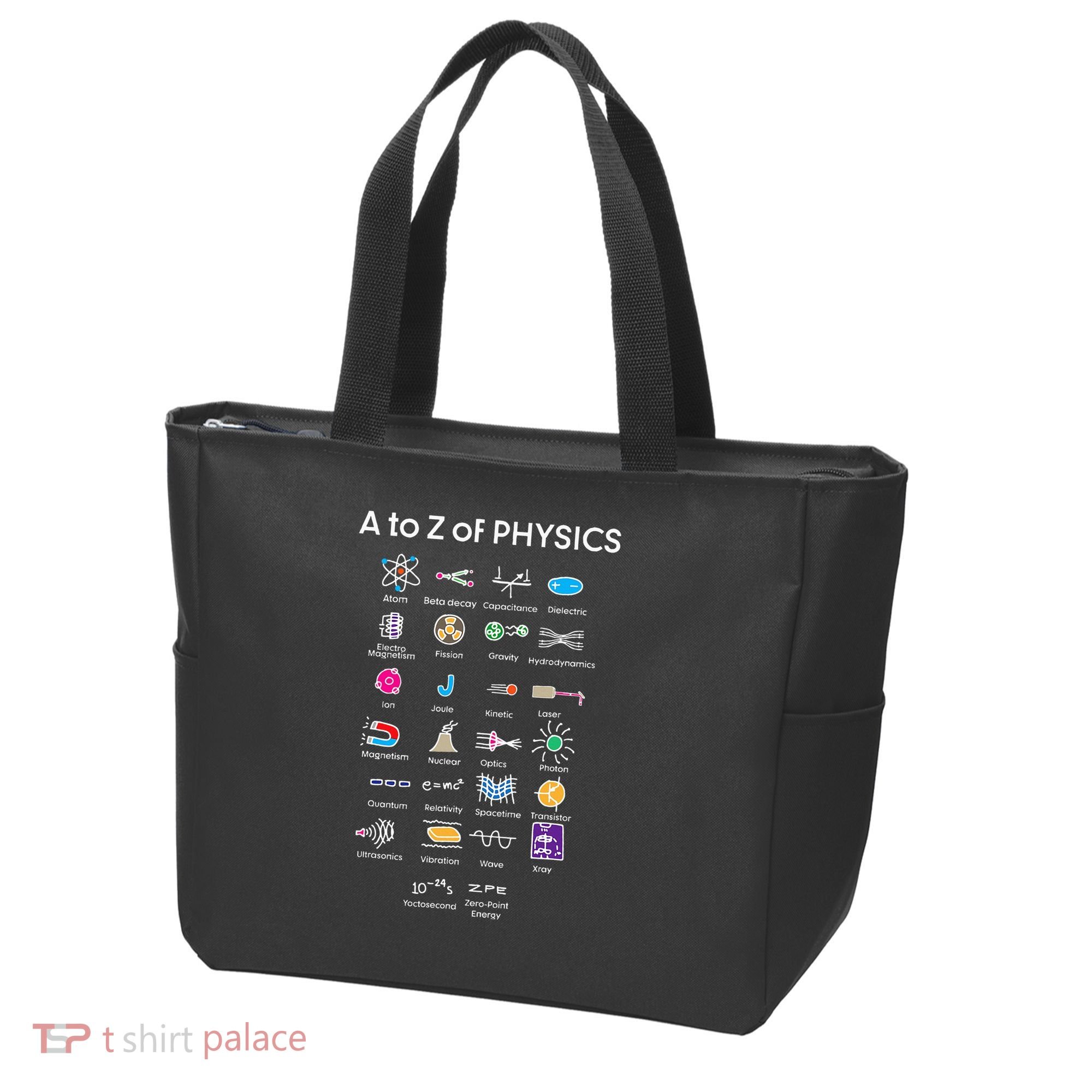 Quantum Physics String Theory Physics Student Science Tote Bag