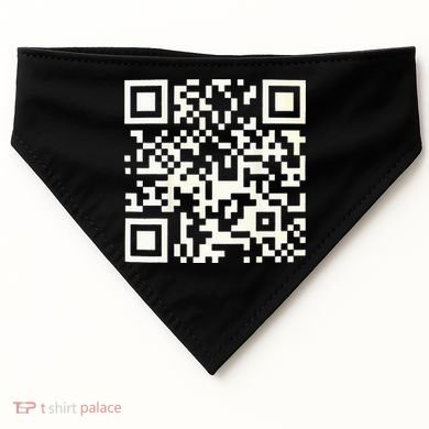 Qr President Trump 4547 Dancing Code USA-Made Doggie Bandana