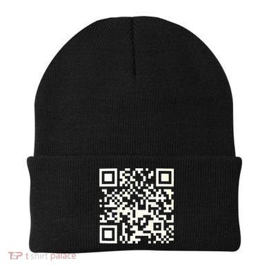 Qr President Trump 4547 Dancing Code Beanie