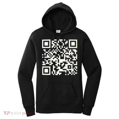 Qr President Trump 4547 Dancing Code Women's Hoodie